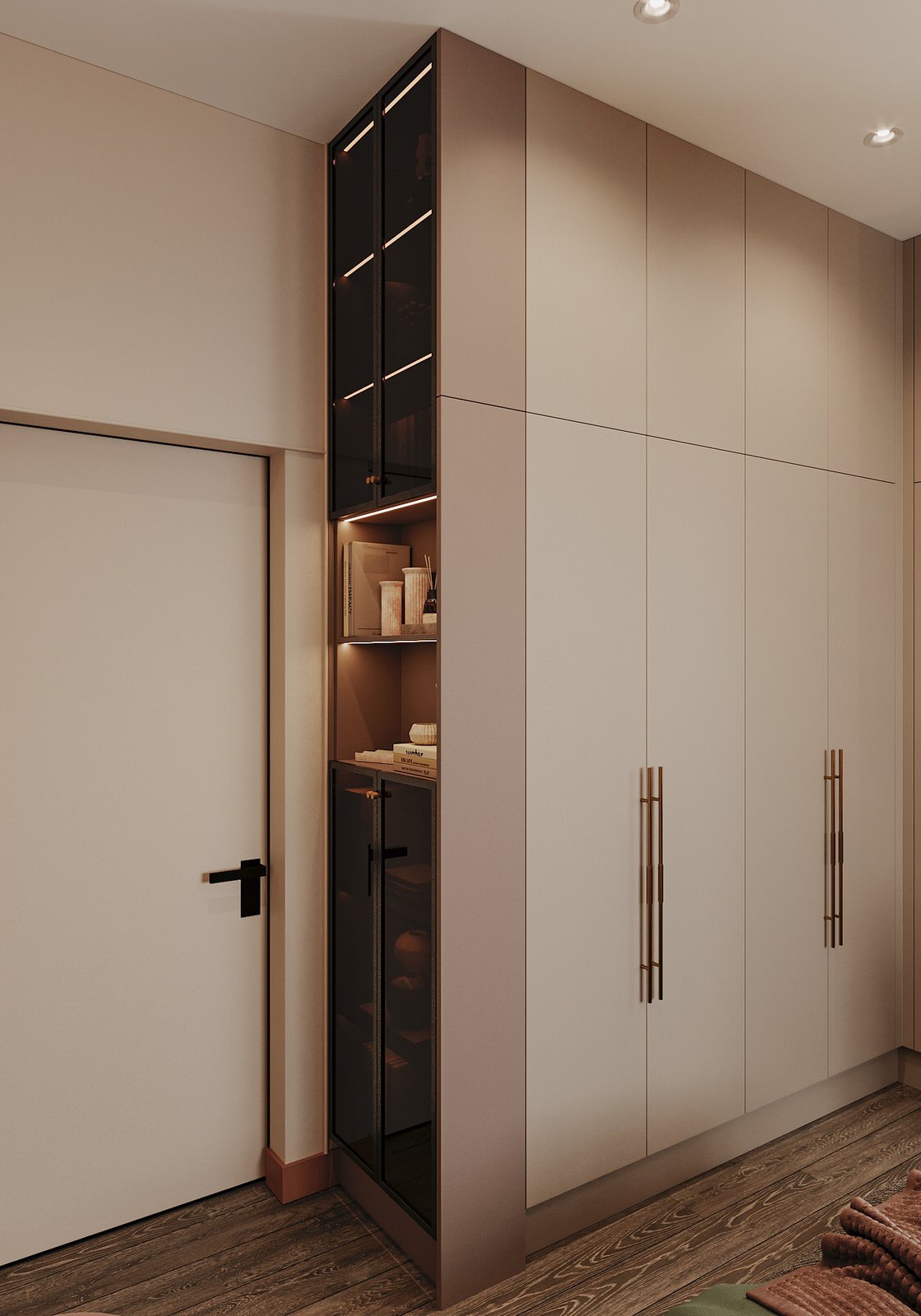 Интерьер загородного дома кардинально отличающийся от домов в округе