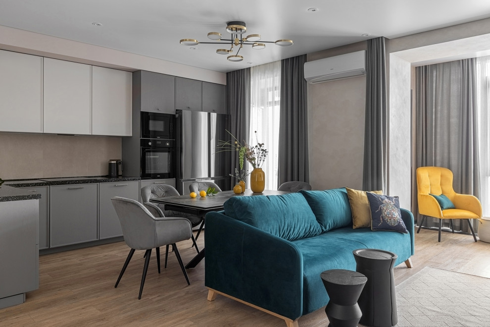 Реализованный проект квартиры в ЖК SCANDIS