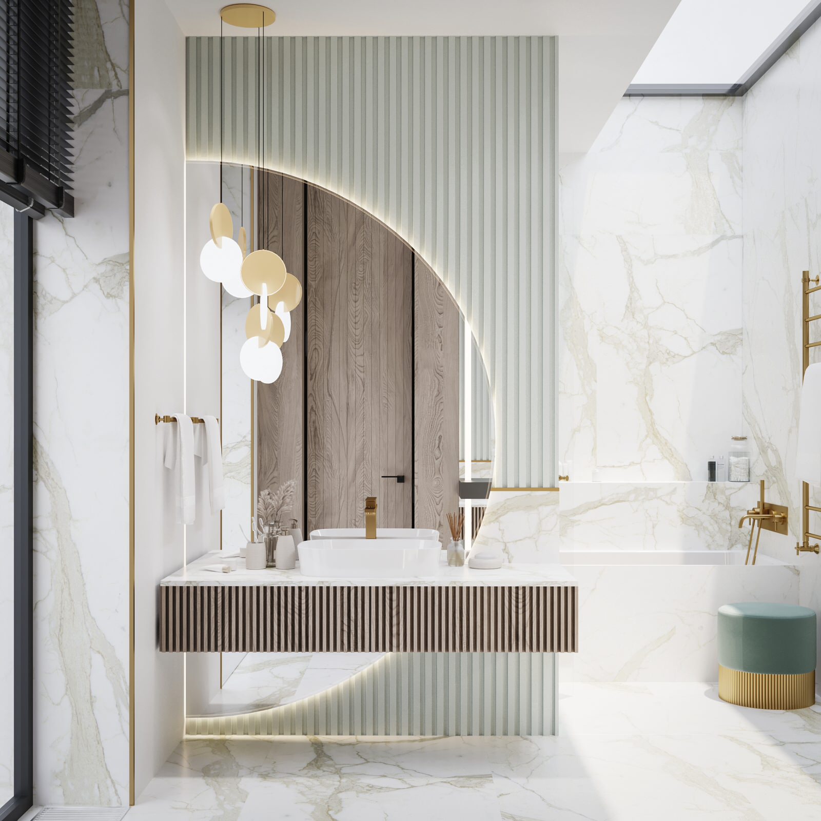 Дизайн проект Загородного дома 600м КП Президент