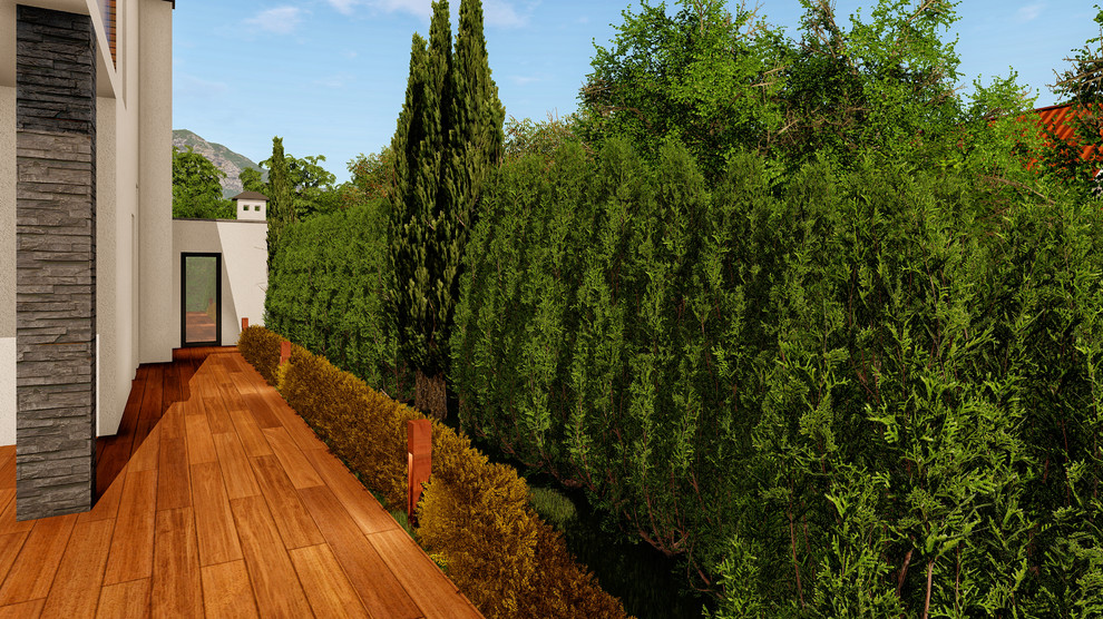 Сочи 6 соток Стиль Хай тек