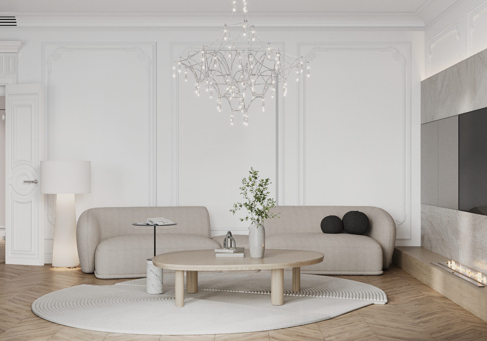 Кухня гостиная