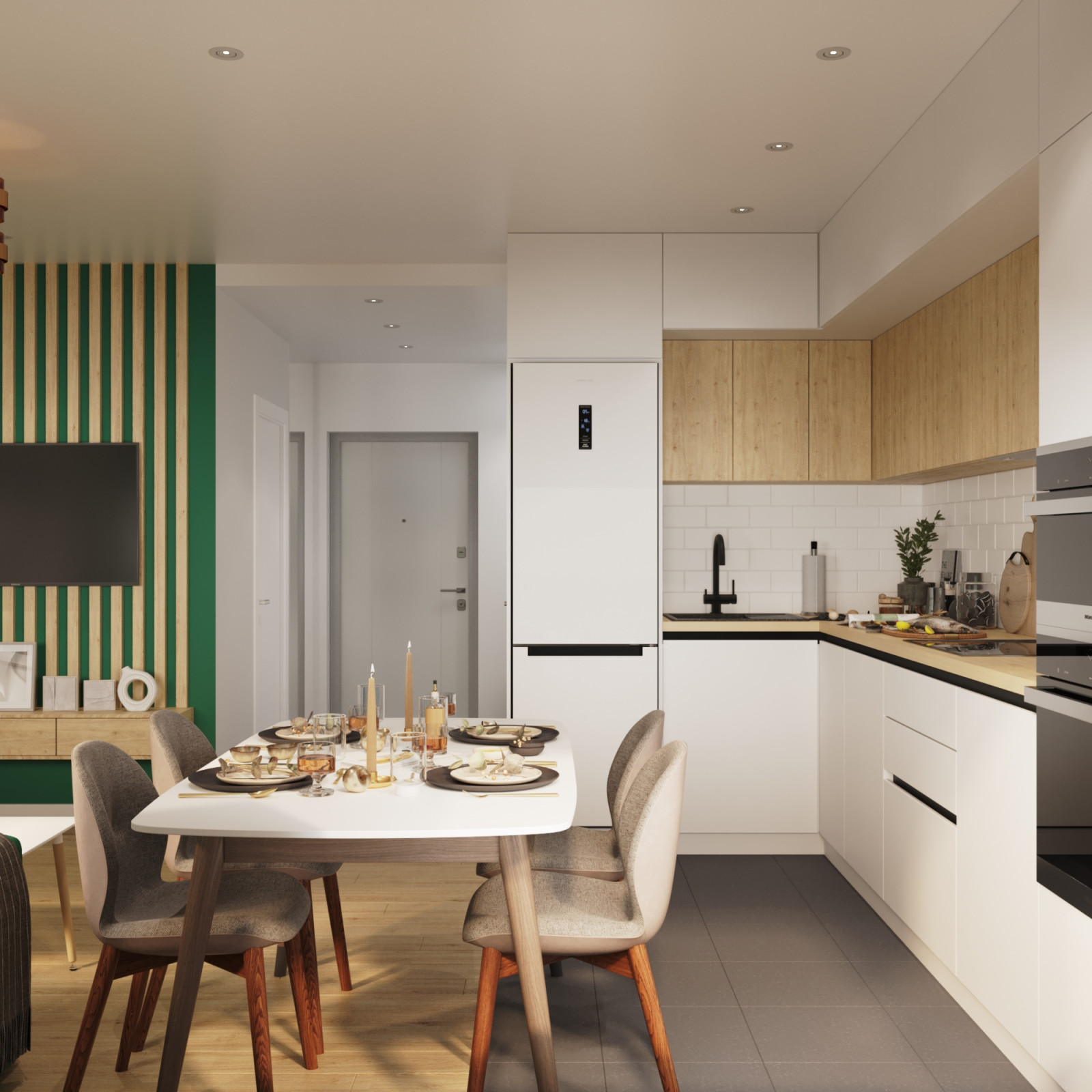 Дизайн проект бусиновский парк № 1