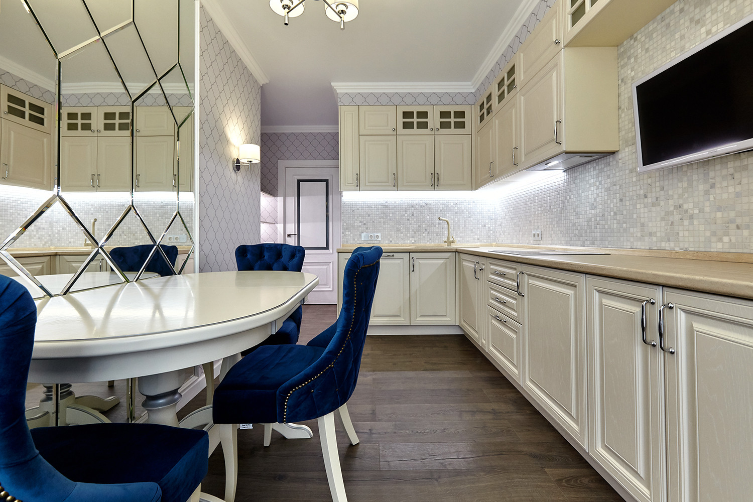 Дизайнерские потолки, ул. Гаражная