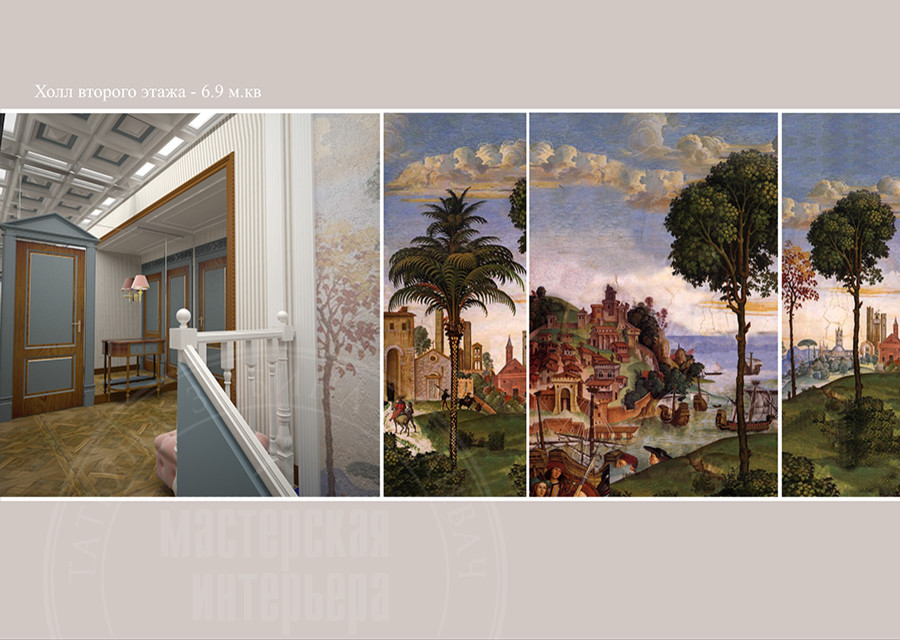 Дворянское Гнездо 2-уровневая кв в Пушкине