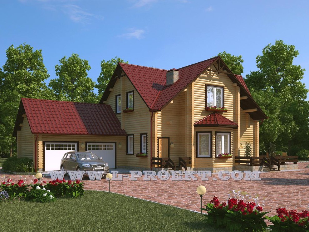 Обложка проекта: Проекты деревянных домов