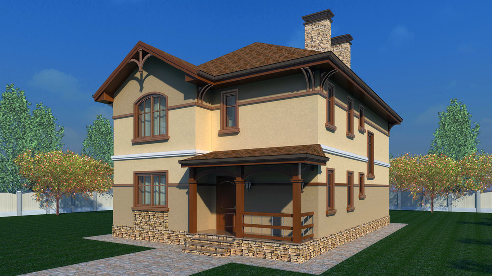 Проект загородного дома (Токсово)