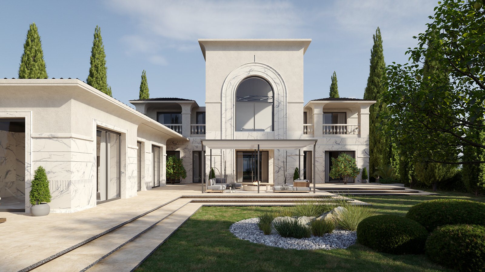 Обложка проекта: Средиземноморская вилла