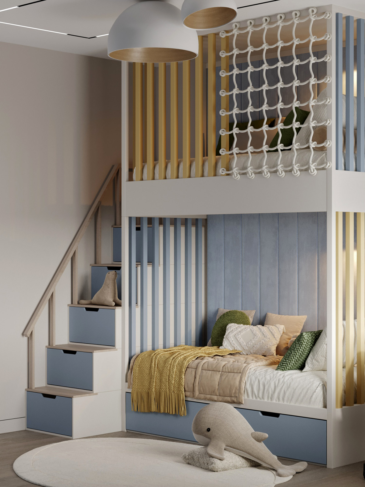 В гостях у сказки: волшебная детская в уютной “трешке”