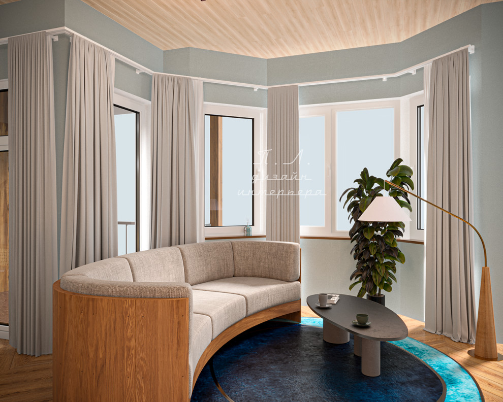 Дизайн интерьера загородного дома в КП Репино-Вилладж