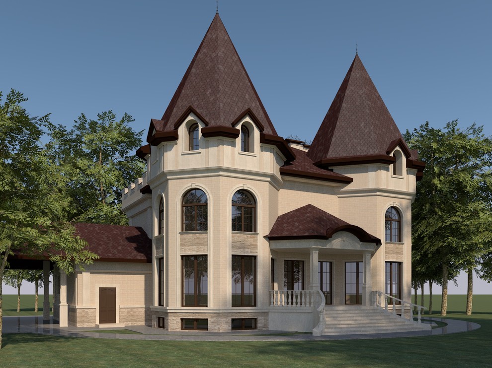 Замок с видом на Волгу