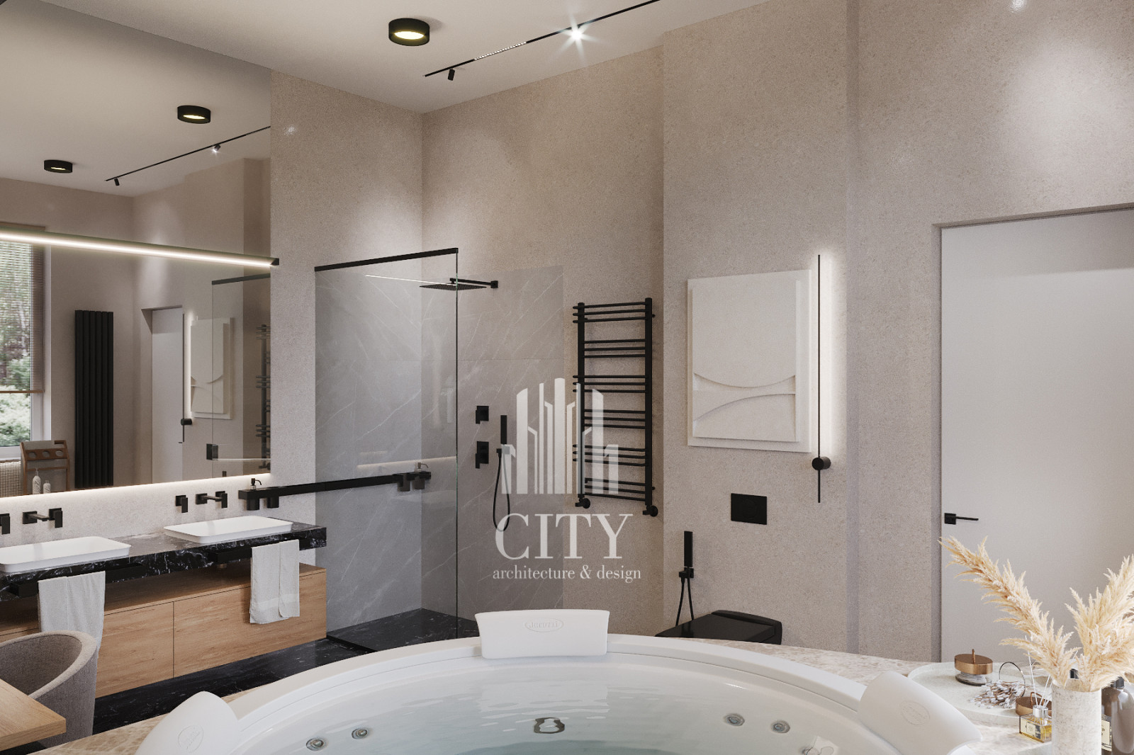 Ванная комната в Барвихе/Luxury bathroom