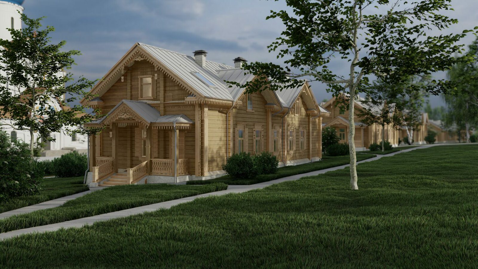 Храм Успения Пресвятой Богородицы и объекты внешней инфраструктуры Мужского мона