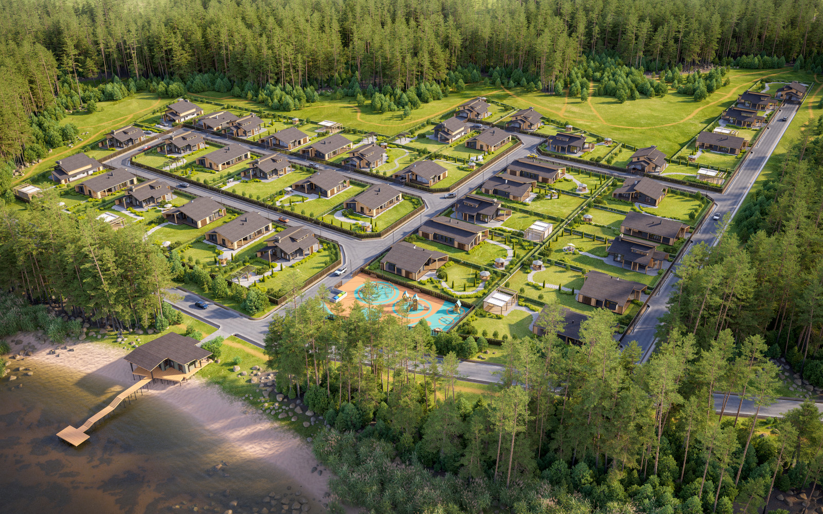 Коттеджный посёлок MUOLAA VILLAGE