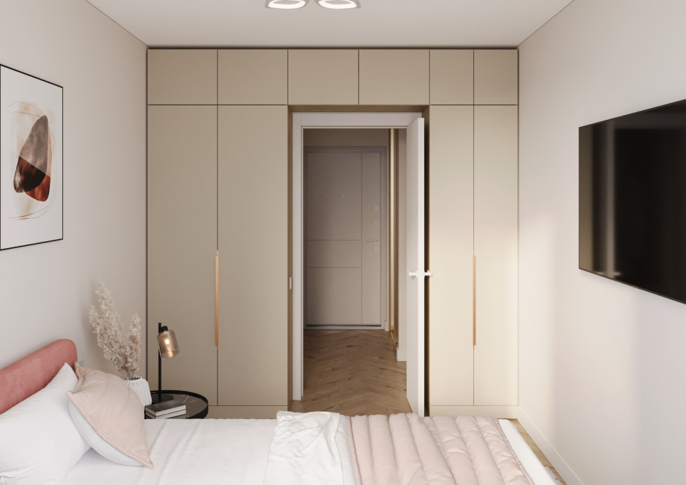 Дизайн-проект квартиры в светлых тонах