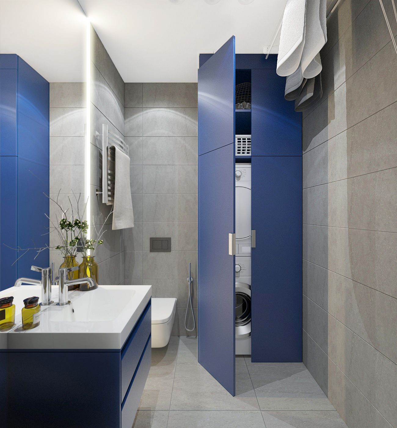 Санузел в ЖК Лефортово парк, Москва