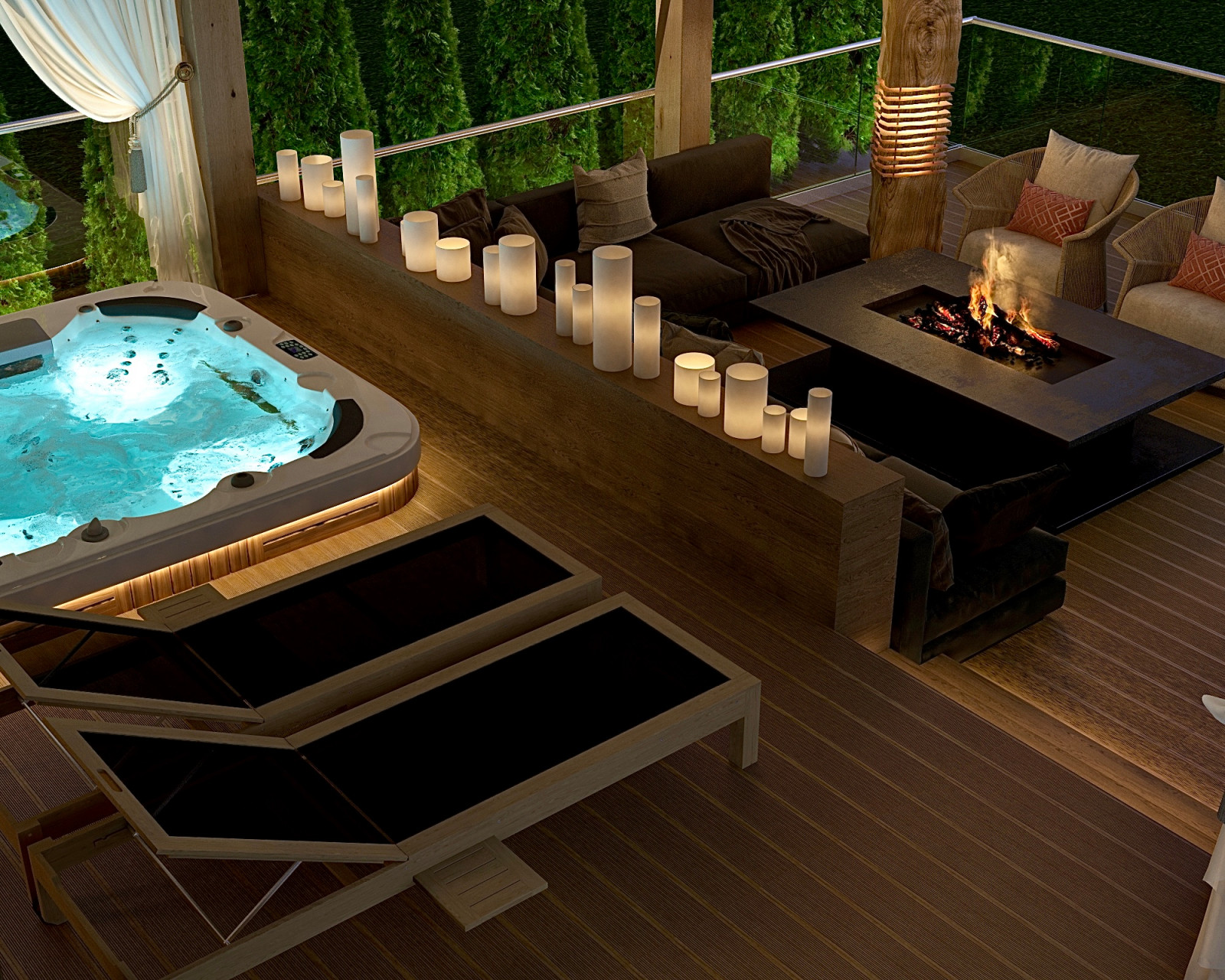 Дизайн проект интерьера загородного дома в Саратове