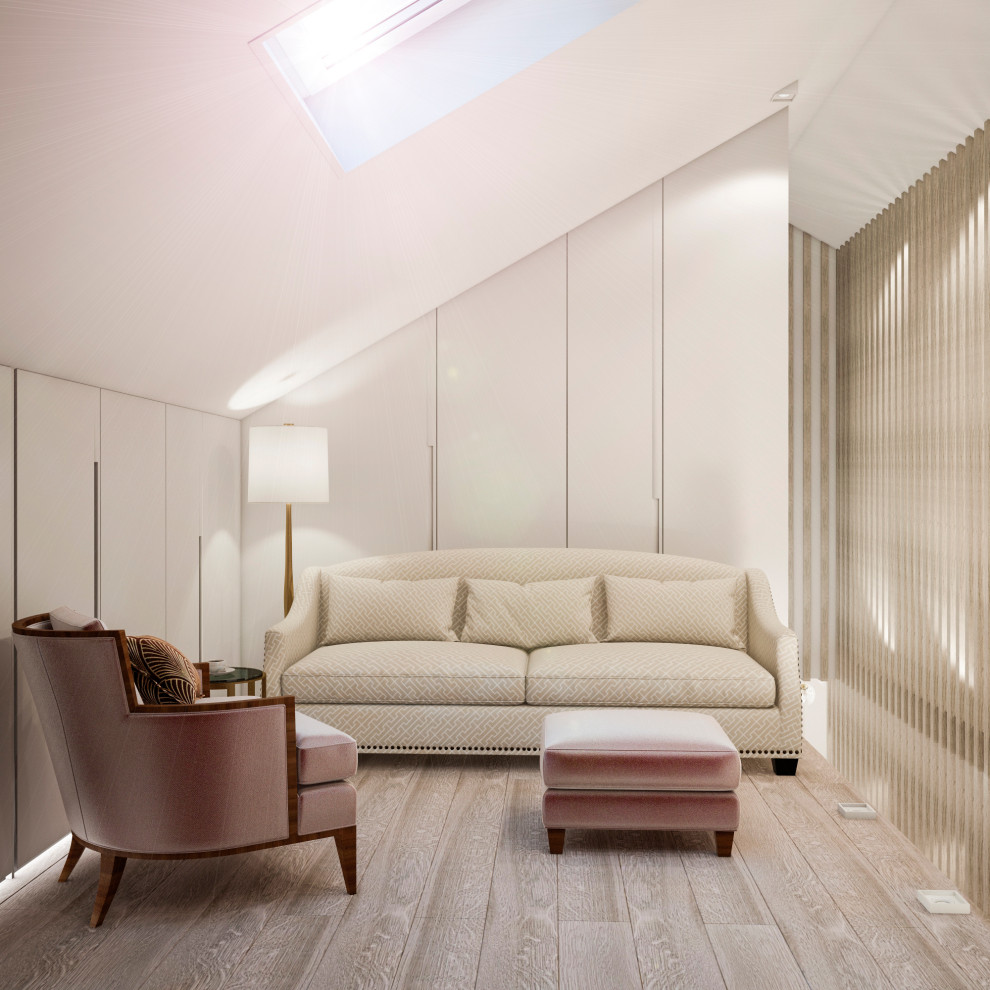 Интерьер загородного дома "Весенняя"