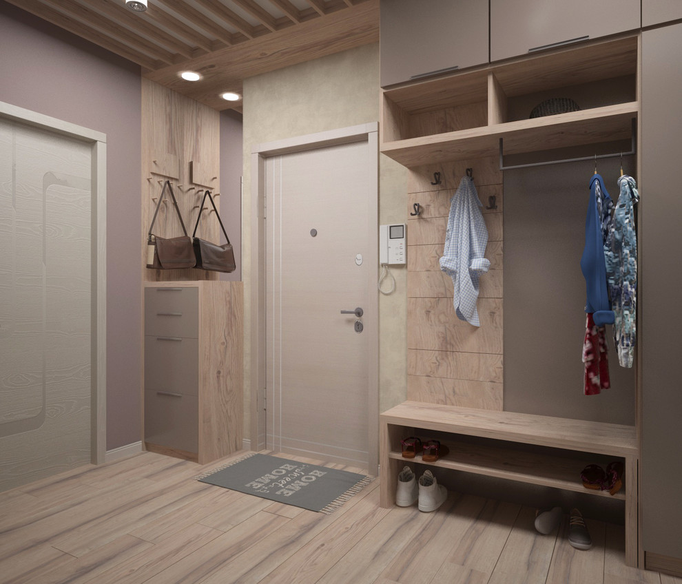 Квартира для Балерины в пудровых тонах.