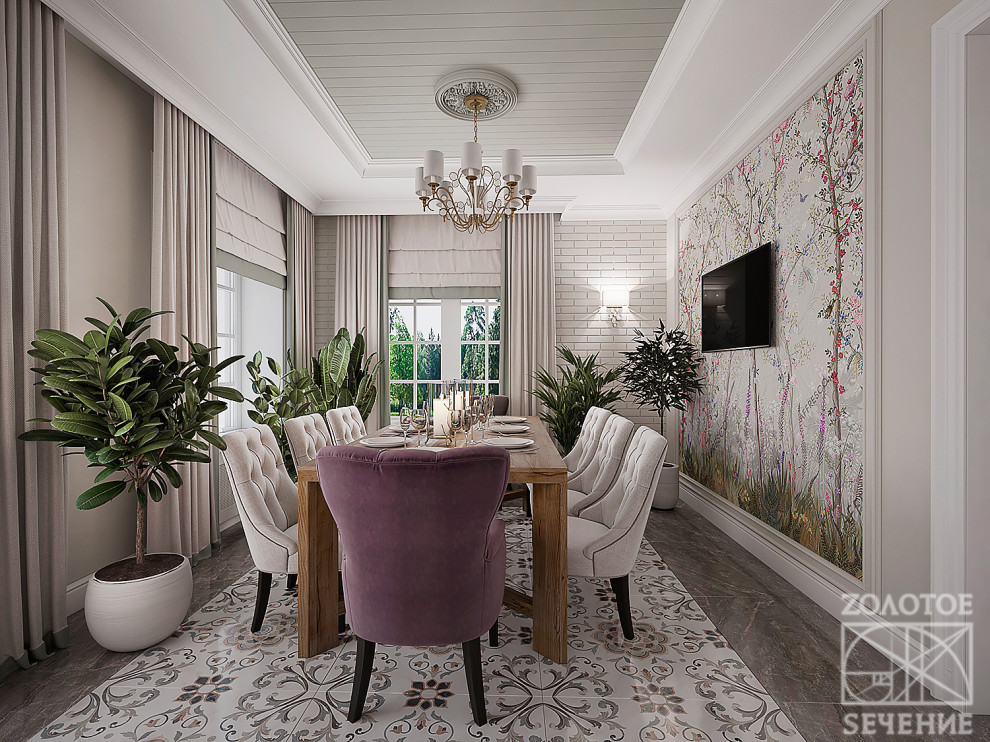 Изысканная нежность загородного дома