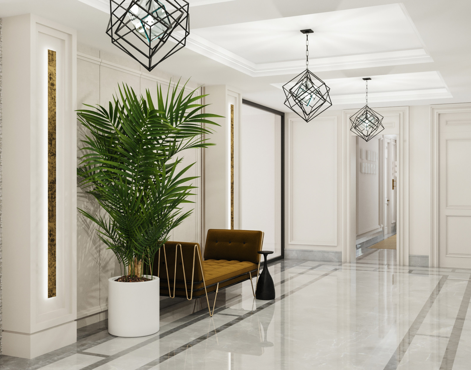 Интерьер загородного дома.