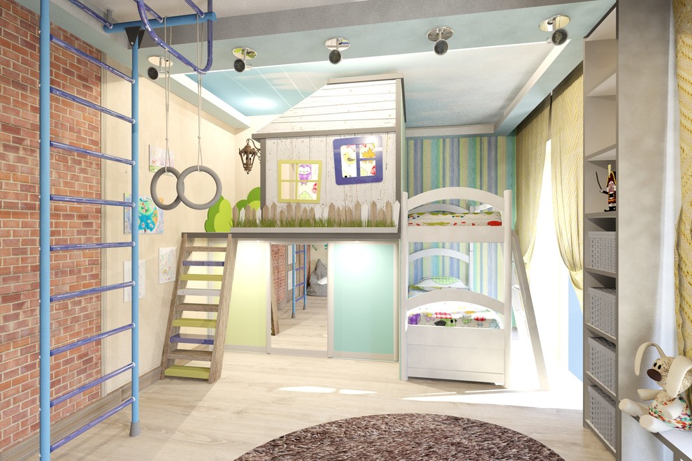 Двухуровневая квартира за городом