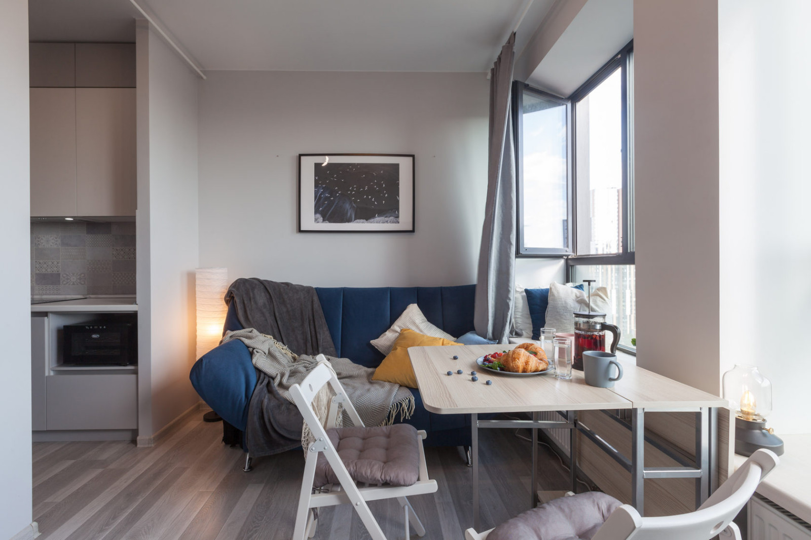 Дизайн-интерьера квартиры 27м2