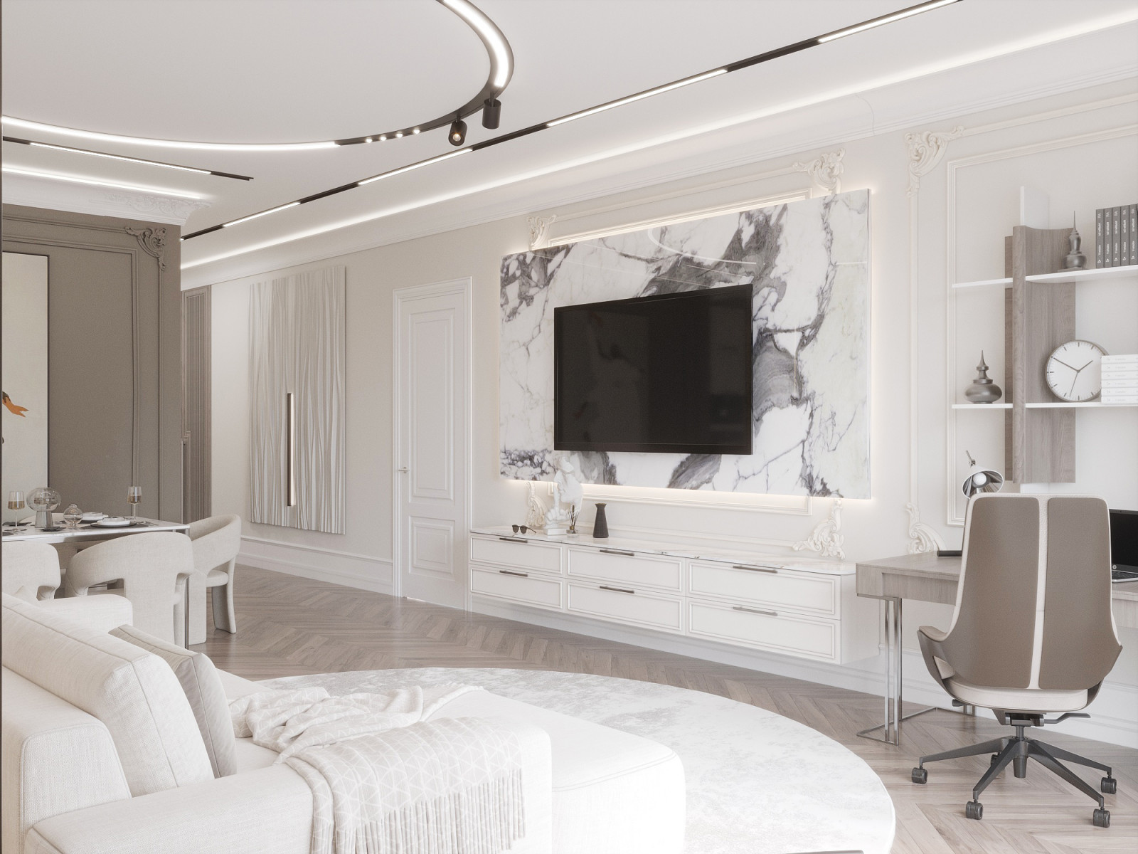 Резиденции Галереи Чижова гостиная