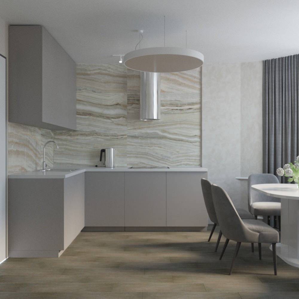 Обложка проекта: Кухня 13 м2