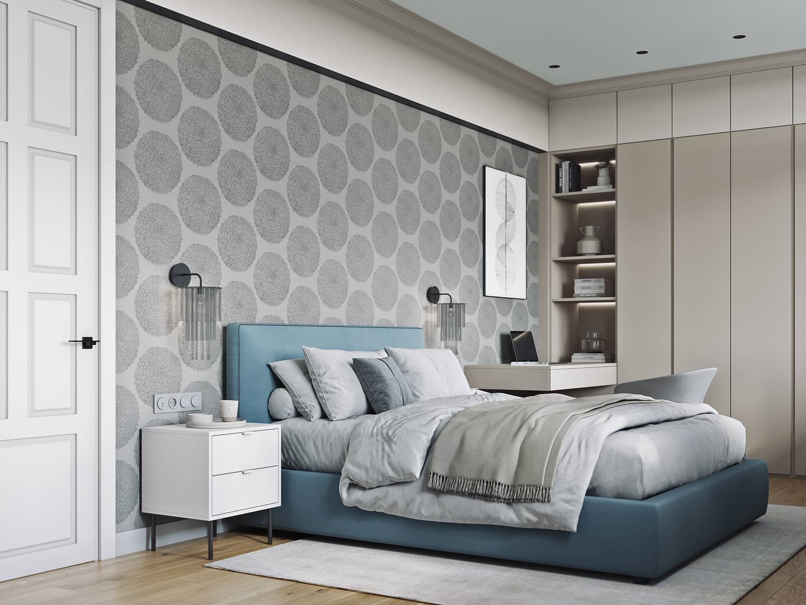 Дизайн-проект 3-х комнатной квартиры в Москве, 65 кв.м