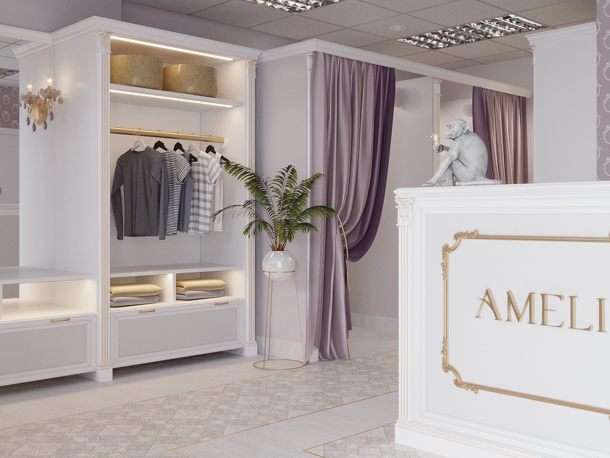 Обложка проекта: Магазин детской одежды в классическом стиле