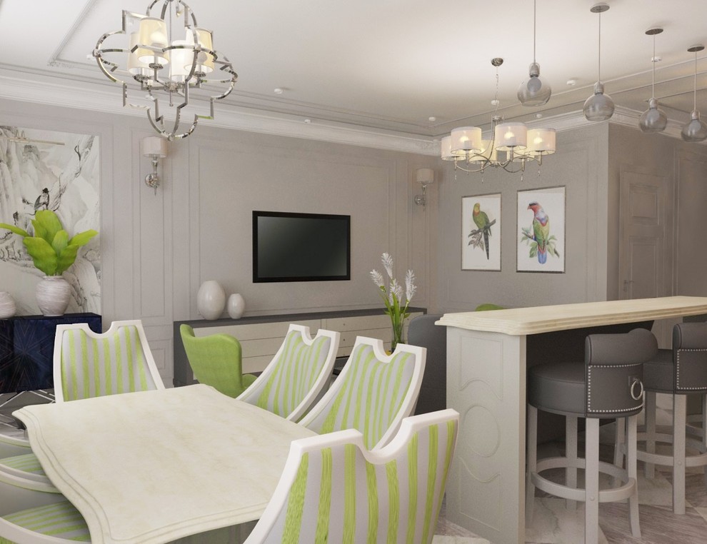 Дизайн квартиры 137 м2 в ЖК "Донской Олимп"