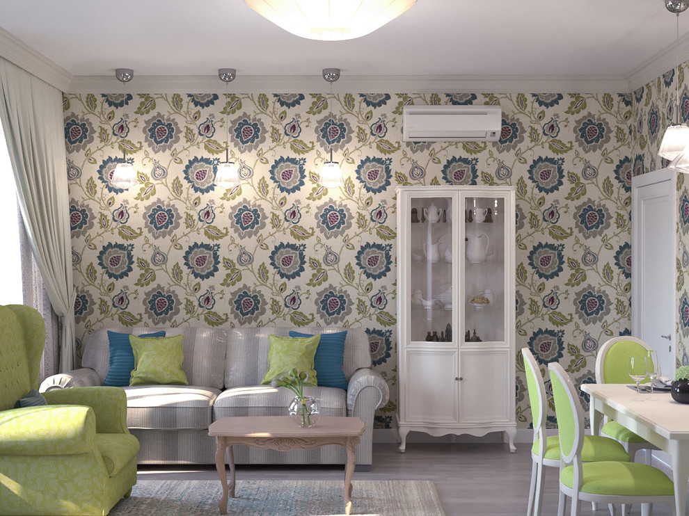 Красочный интерьер 3-комнатной квартиры на Петроградке