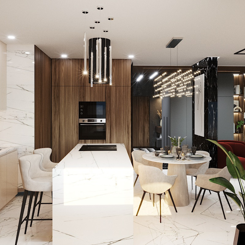 Дизайн квартиры 80 кв.м.