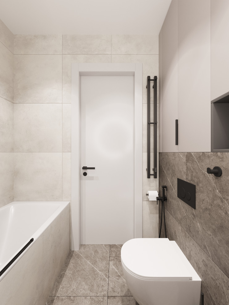 Дизайн-проект 2-х комнатной квартиры в сдержанном стиле