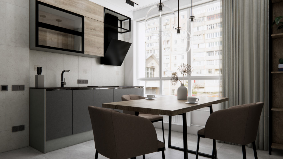 Квартира в Мытищах с элементами лофта