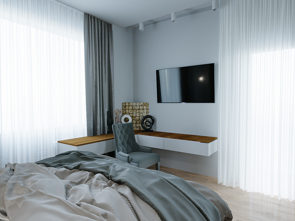 Дизайн проект 2х комнатной квартиры в современном стиле