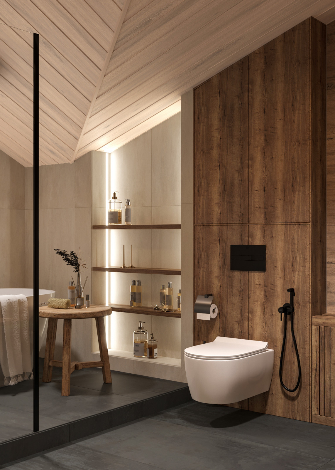 Дизайн интерьера дома в кп "Гринвуд"