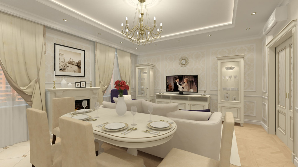 Дизайн проект квартира в ЖК Времена года