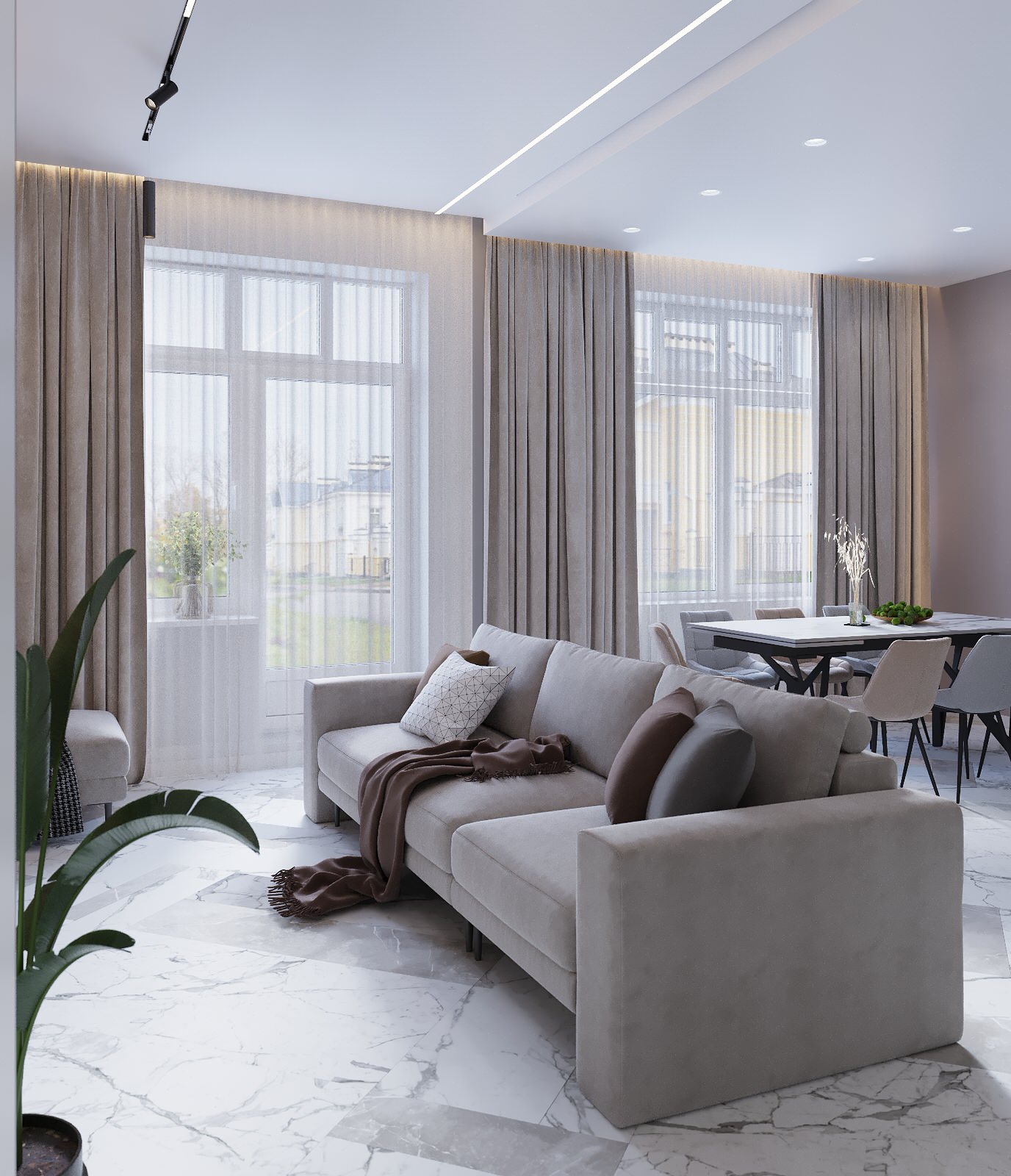 Таунхаус г. Пушкин, 135м2