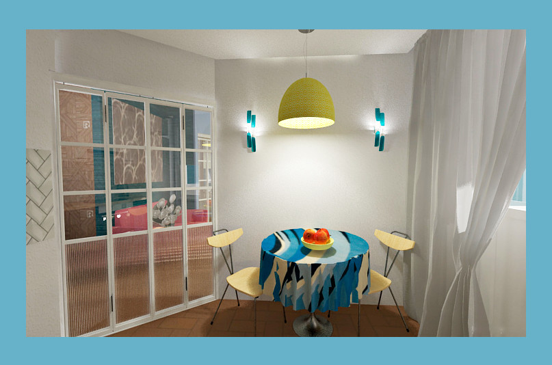 Однокомнатная квартира в перепланировке в двухкомнатную