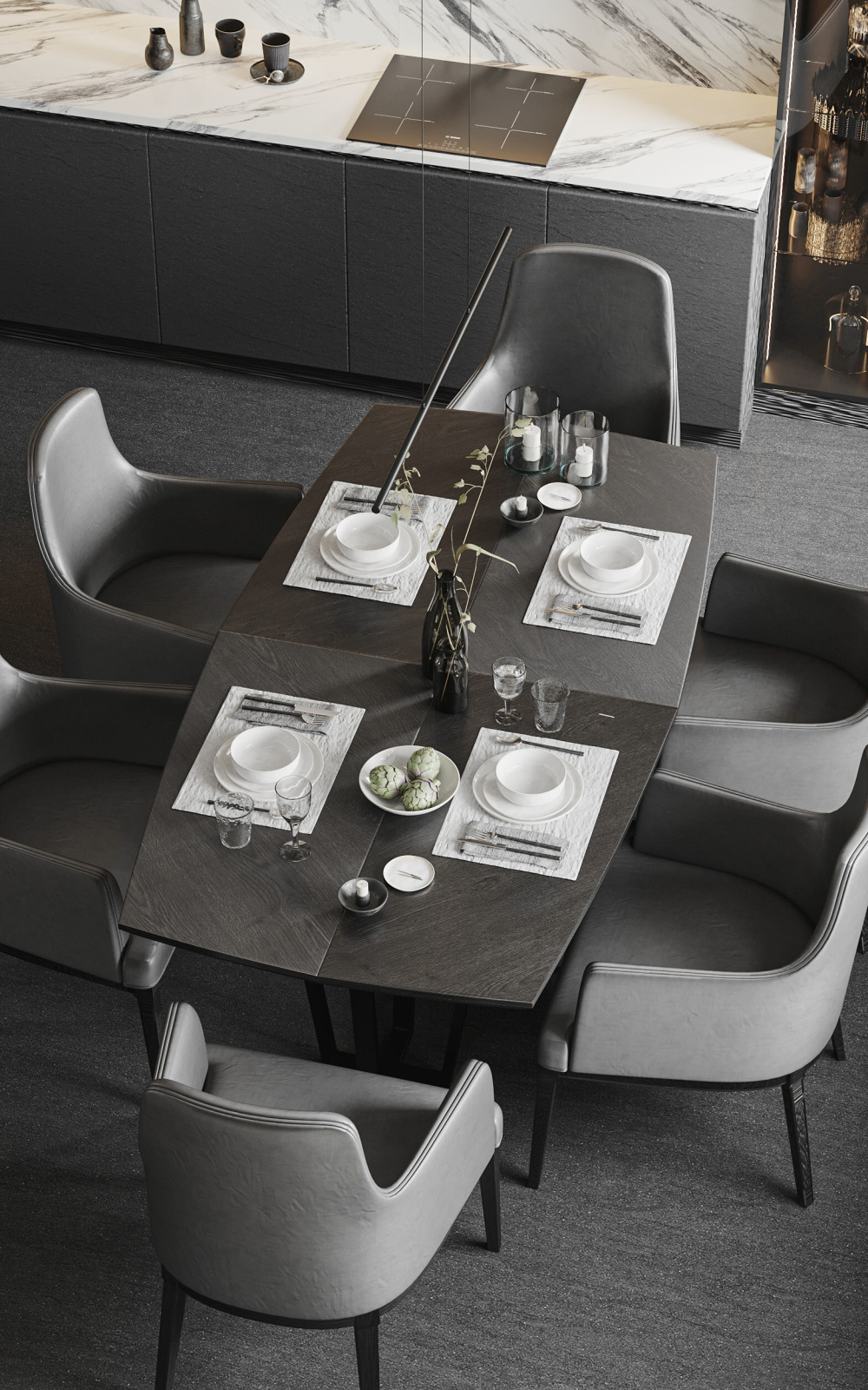 Обеденная зона.