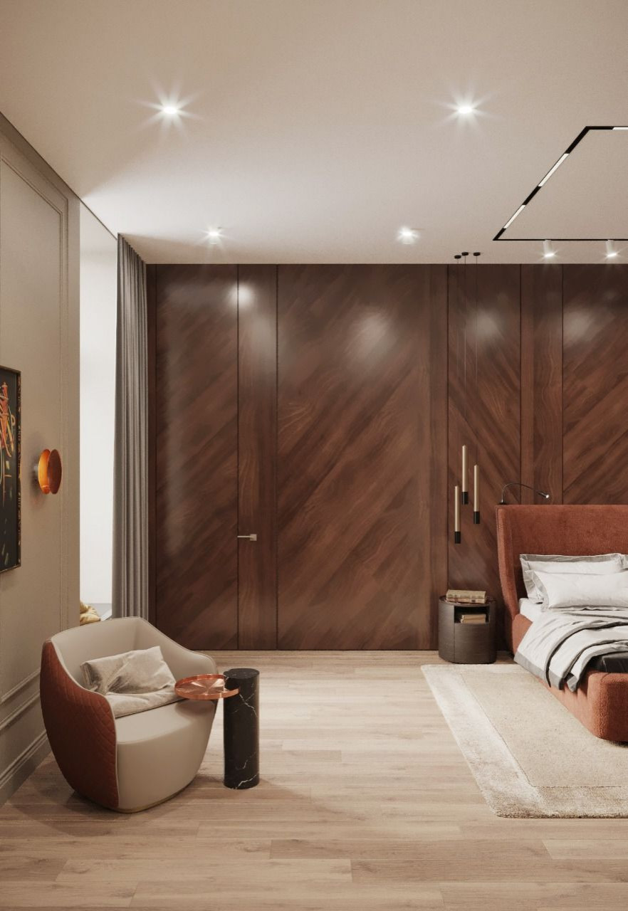 Спальня место для чтения