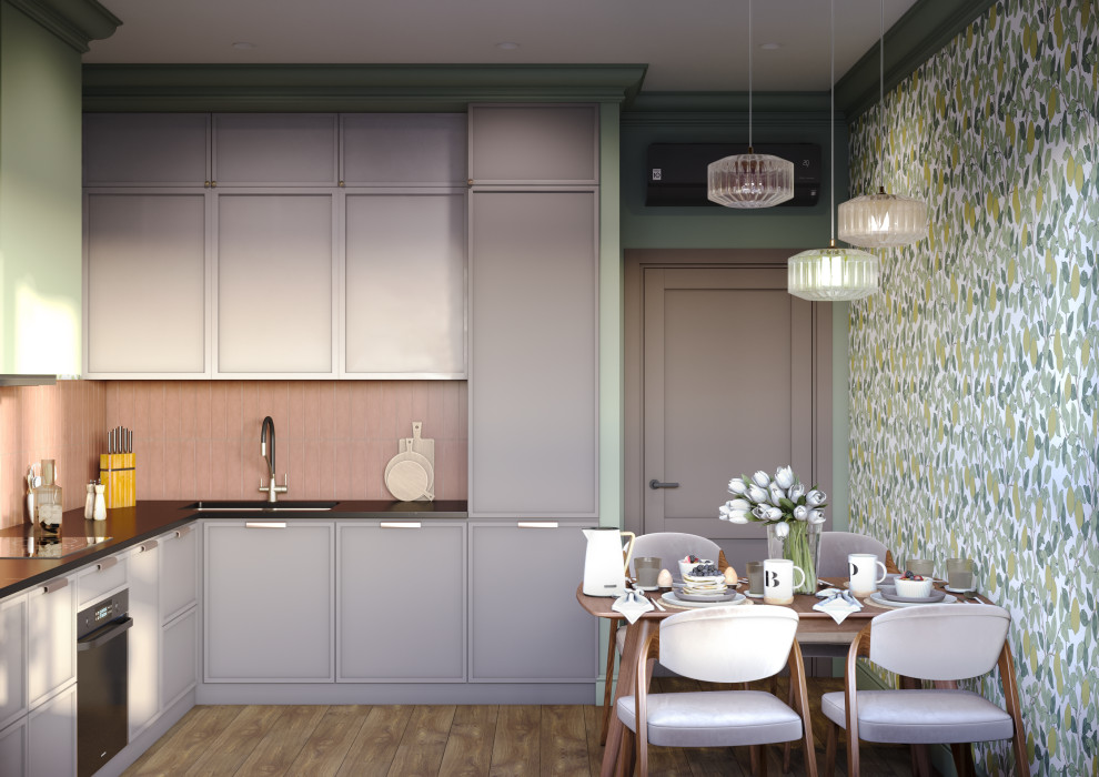 Эклектика в насыщенных оттенках