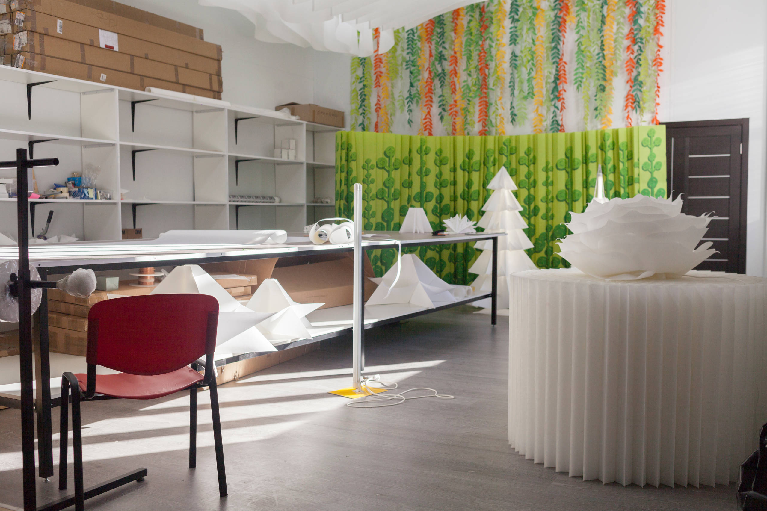 Портрет: Paper Design — «бумажная» архитектура для интерьеров