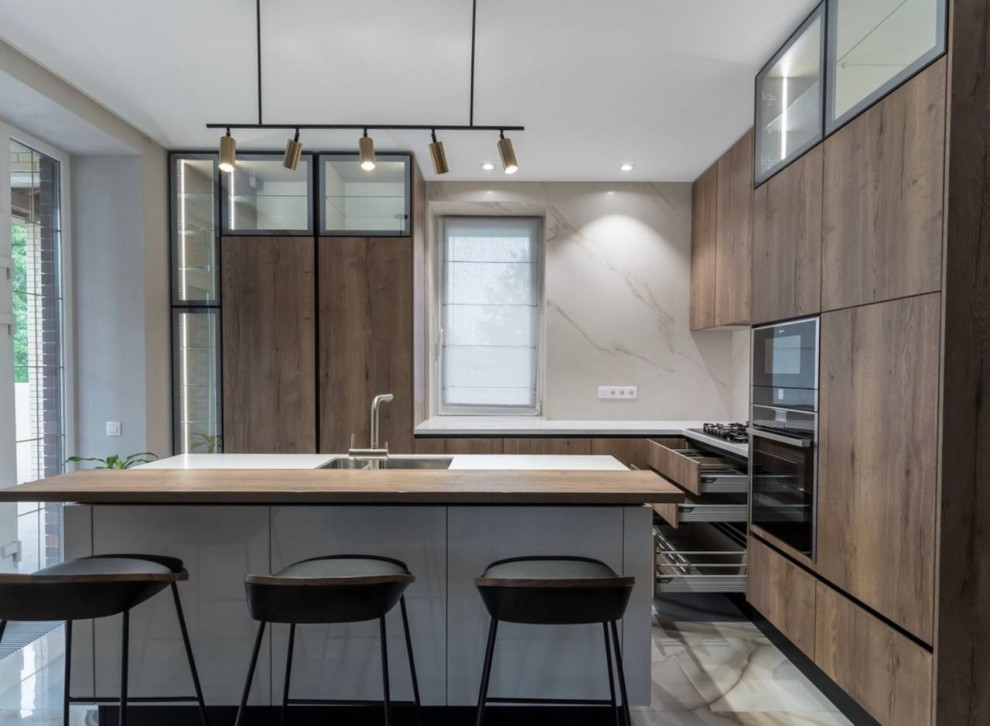 Проект в частный дом совместно с дизайнером Лилией Алексеевой