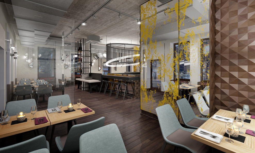 Обложка проекта: Реконструкция ресторана в Москве, 120 кв.м.