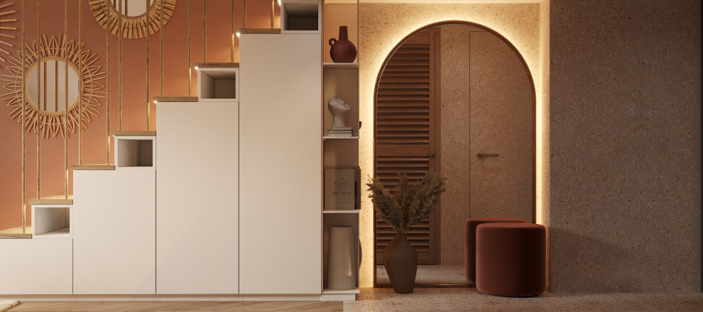 Обложка проекта: Студия в 19м2 и 3.10м потолки