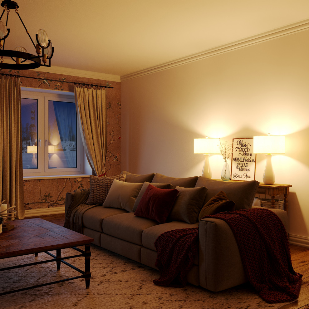 Обложка проекта: Уютная гостиная