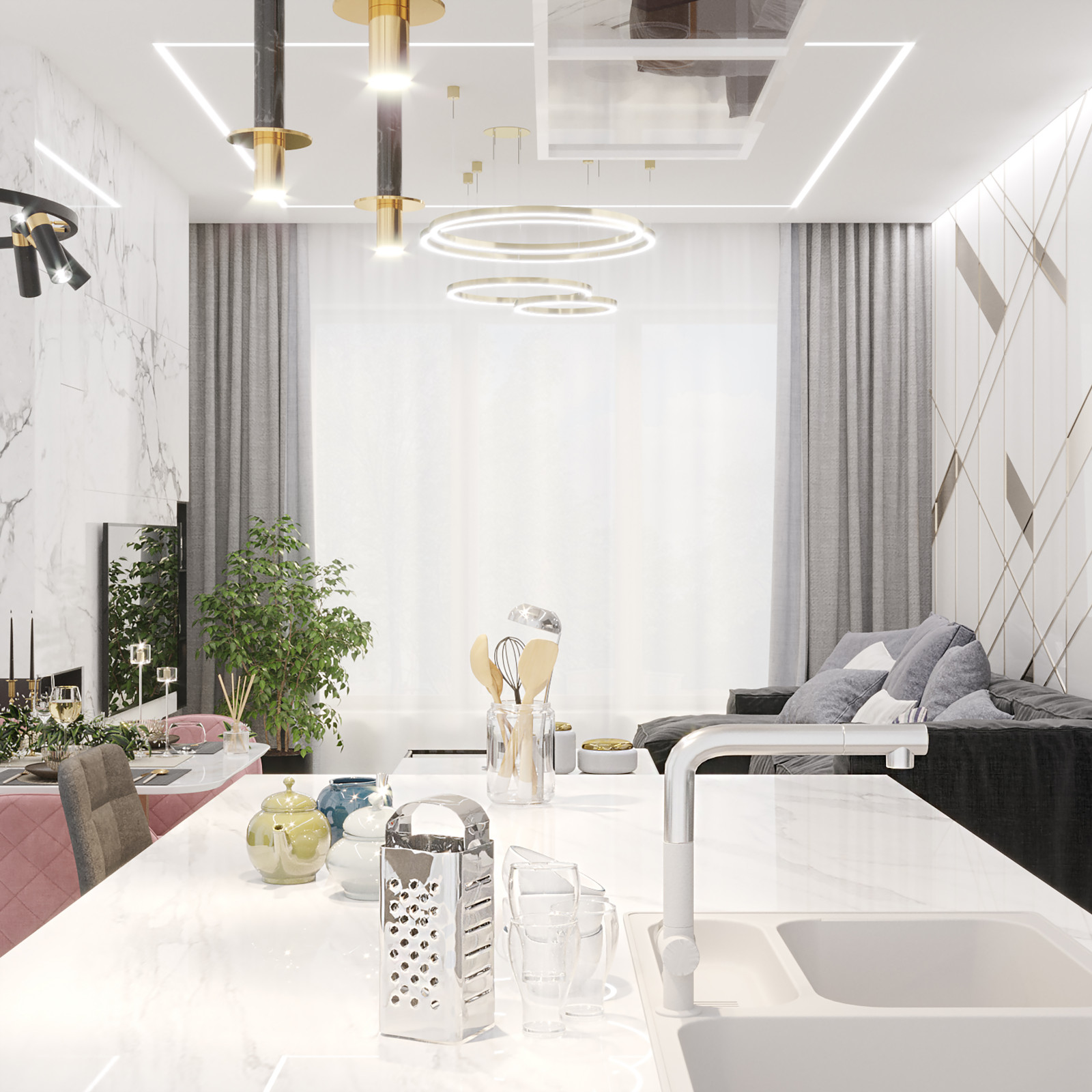 Коттедж 2-х этажный. S=166 м2