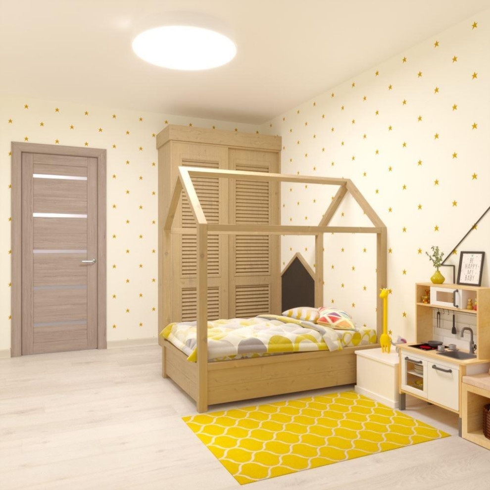 Сканди интерьер 3-комн.кв.